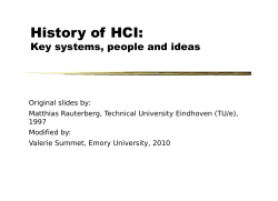 History slides - Emory`s Math Department