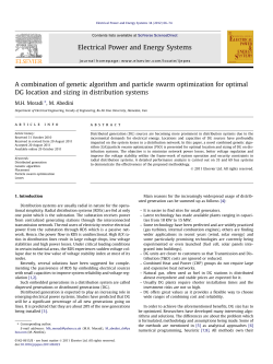 A combination of genetic algorithm and particle swarm optimization