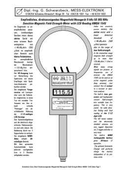 Datenblatt HMDA 1545