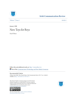 New Toys for Boys