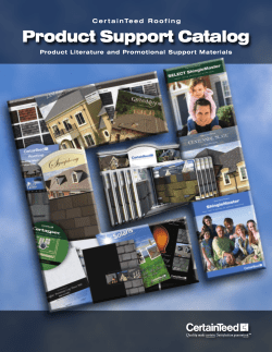 Product Support Catalog
