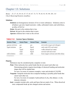 Solutions - Moorpark College