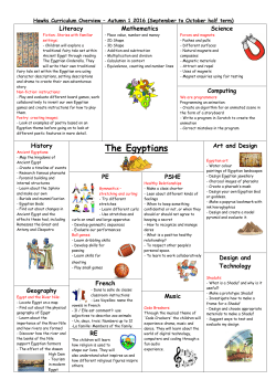 Hawks- The Egyptians