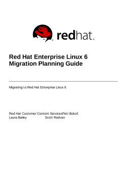 Migration Planning Guide - Red Hat Customer Portal