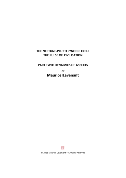 the neptune-pluto synodic cycle the pulse of civilisation
