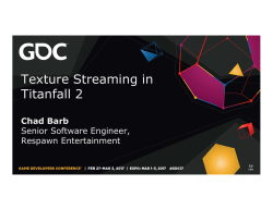 Texture Streaming in Titanfall 2