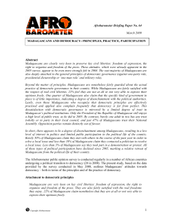 now - Afrobarometer