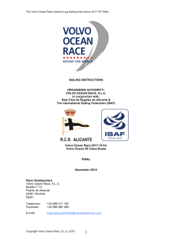 General Leg Sailing Instructions 2017