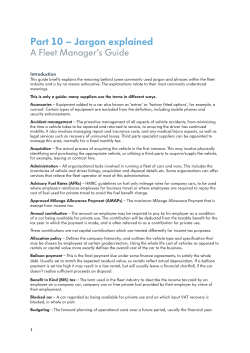 Part 10 &ndash; Jargon explained