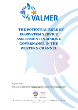 The Potential Role of Ecosystem Service