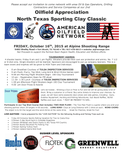 Oilfield Appreciation North Texas Sporting Clay