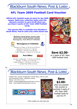 discount voucher - Blackburn South News, Post and Lotto