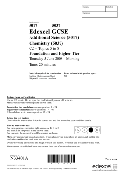 Edexcel GCSE - physicsinfo.co.uk
