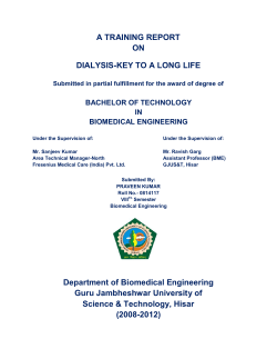 a project report on
