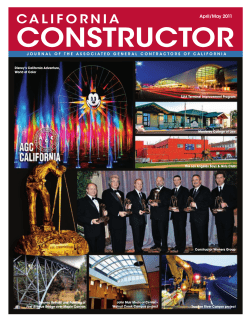 April/May 2011 - Associated General Contractors of California