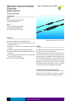 SCX/SCX C - SENTAL Export GmbH