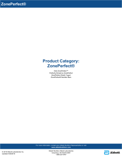 Product Category: ZonePerfect&reg;