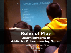 Rules of Play