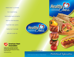 Nutritional Information