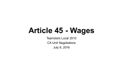 CPI vs ECI - Teamsters Local 2010