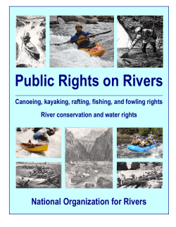 Public Rights on Rivers - National Organization for Rivers