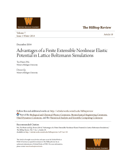 Advantages of a Finite Extensible Nonlinear Elastic Potential in