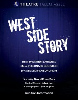 Audition Information - Theatre Tallahassee