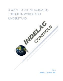 3 ways to define actuator torque in words you understand