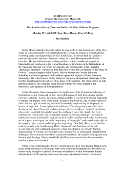 Introduction - Cambridge Centre for Political Thought