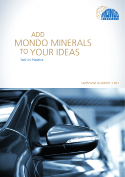 MONDO MINERALS TO YOUR IDEAS