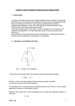 EmDrive Force Measurement