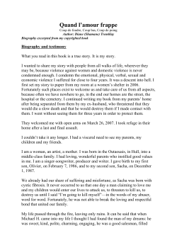 Quand l`amour frappe