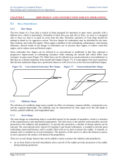 chapter 5 ship design and construction for ice operations
