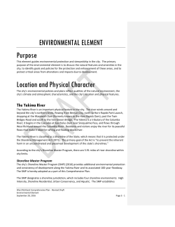 ENVIRONMENTAL ELEMENT Purpose Location and Physical