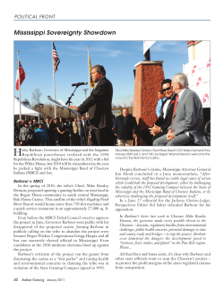 Mississippi Sovereignty Showdown