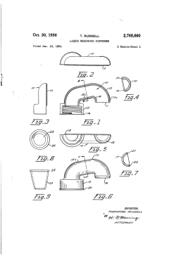 Liquid measuring dispenser
