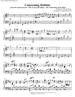 Lord of the Rings - Concerning Hobbits