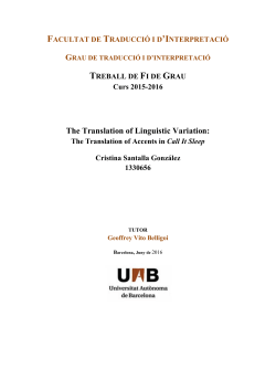 facultat de traducci&oacute; i d`interpretaci&oacute;