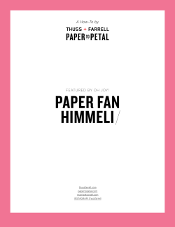 PaPer fan himmeli