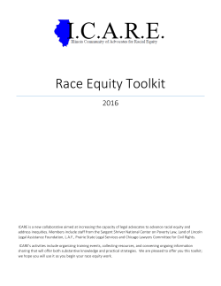 ICARE Race Equity Toolkit