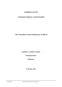 The Australian version of democracy is flawed