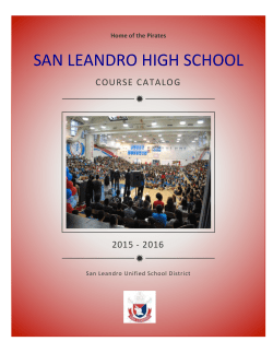 san leandro high school - San Leandro Unified School District