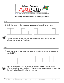 Primary - Sitton Spelling