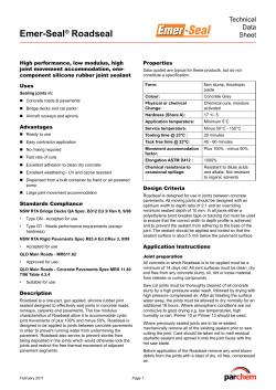 Emer-Seal&reg; Roadseal