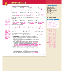chapt 6 test - pg. 469 - ans
