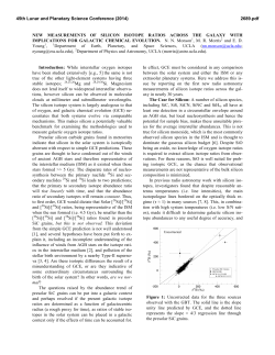 NEW MEASUREMENTS OF SILICON ISOTOPE RATIOS ACROSS