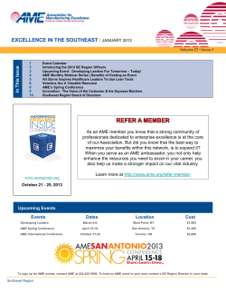 january 2013 - Virginia Business Excellence Consortium
