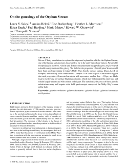 On the genealogy of the Orphan Stream