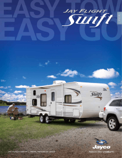JAy FLIGHT SWIFT&reg; | TRAVEL TRAILERS BY JAYCO&reg;