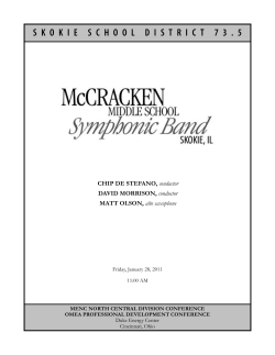 S K O K I E S C H O O L D I S T R I C T 7 3 . 5